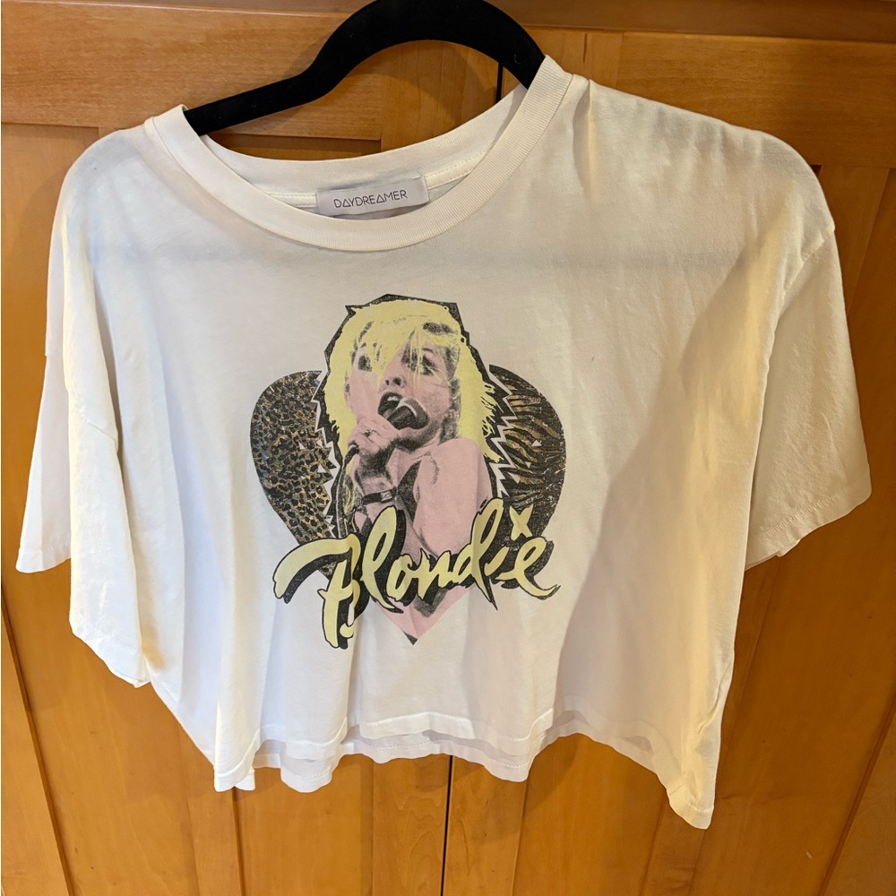 Daydreamer Blondie Cropped oversized T